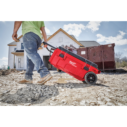 Packout Rolling Tool Chest, 15-4/5" x 34" x 28", Red Stor-it Systems