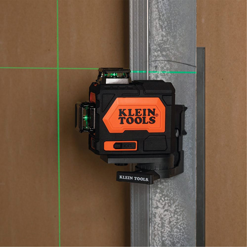 Niveau laser planaire vert auto-nivelant rechargeable Stor-it Systems
