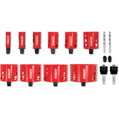 Ensemble de scie-cloche bim&eacute;tallique pour &eacute;lectricien, 16 morceaux Stor-it Systems