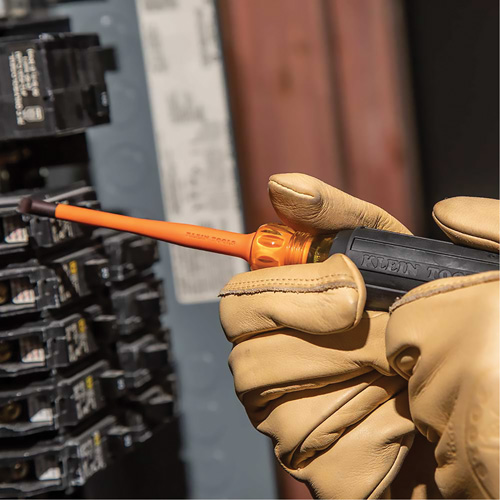 Slim-Tip Insulated Screwdriver Set, 1000 V, 6 Pcs Stor-it Systems