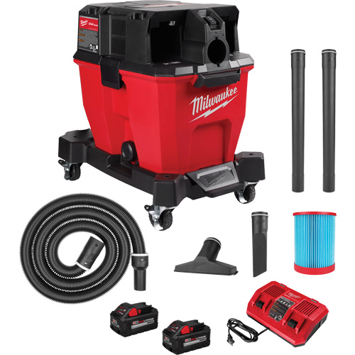 M18 Fuel Cordless Dual-Battery Wet/Dry Vacuum, 18 V, 9 gal. Capacity Stor-it Systems