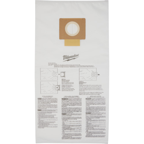 Sacs &agrave; poussi&egrave;re molletonn&eacute;s, 9 gal. US Stor-it Systems