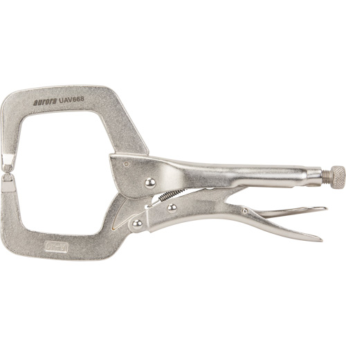 Locking Pliers, 11" Length, C-Clamp Stor-it Systems