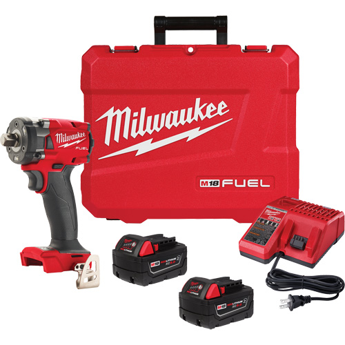 Cl&eacute; &agrave; chocs compacte M18 FUEL avec ensemble de d&eacute;tente &agrave; goupille, 18 V, Mandrin 1/2" Stor-it Systems