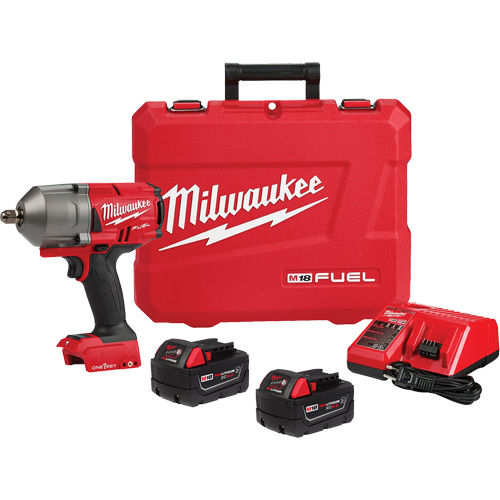 Ensemble de cl&eacute; &agrave; chocs &agrave; couple &eacute;lev&eacute; M18 Fuel avec One-Key &agrave; d&eacute;tente &agrave; broche, 18 V, Mandrin 1/2" Stor-it Systems