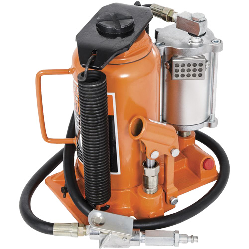 Cric-bouteille super robuste, 20 tonne(s), Air comprim&eacute;/hydraulique, 20" Hauteur &eacute;lev&eacute;e Stor-it Systems