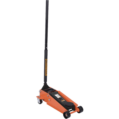 953D 2XP Floor Jack, 3 Ton(s) Capacity, 4-7/10" Lowered, 18-1/10" Raised, Manual Hydraulic Stor-it Systems