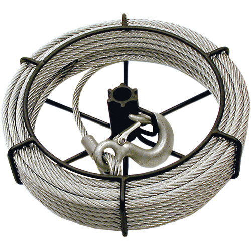 JGP-300A 3 Ton 66' Cable Assembly for Jet Wire Grip Pullers Stor-it Systems