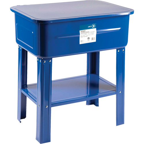 JPW-20 Bac de nettoyage usage intensif, Acier, 20 gal. Stor-it Systems