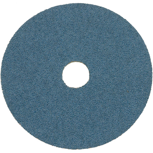 Resin Fibre Sanding Disc, 7" Dia., Z24 Grit, Zirconia Alumina Stor-it Systems