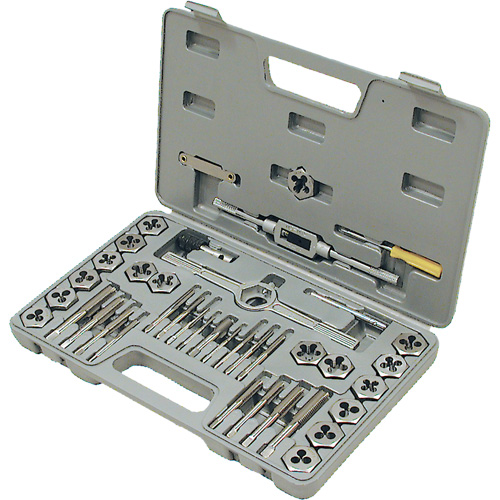 TD40AM Premium Metric Alloy Tap & Die Set, 40 Pieces Stor-it Systems