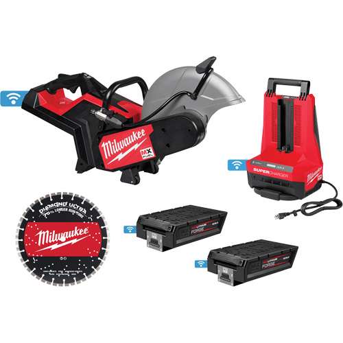 MX Fuel Cut-Off Saw with RapidStop Brake Kit, 14" Stor-it Systems
