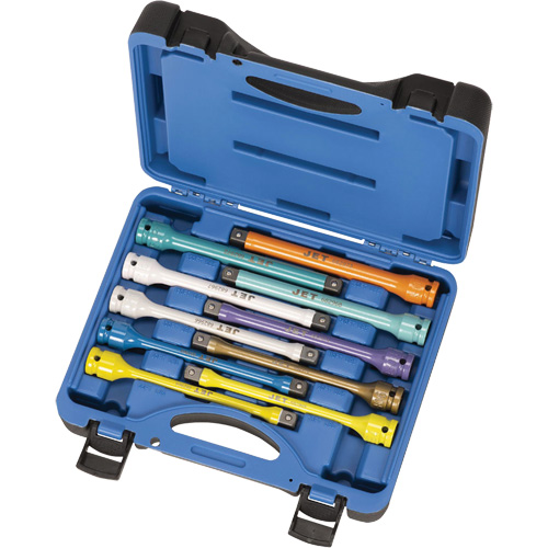 JTLE-10S Jeu de rallonges limiteurs de couple, Prise 1/2"/80 lb-pi, Couple de 65 lb-pi/100 lb-pi/120 lb-pi/140 lb-pi/75 lb-pi/90 lb-pi/110 lb-pi/150 lb-pi/160 lb-pi, Multiple Stor-it Systems