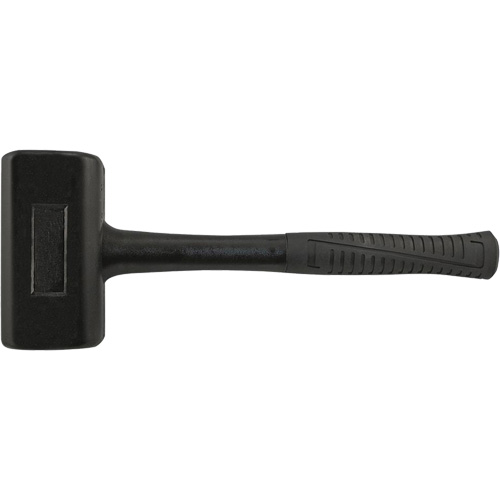DB-100HD Marteaux monopi&egrave;ce &agrave; t&ecirc;te de massue sans rebond, 1 lb, Prise Textur&eacute;, 12" lo Stor-it Systems