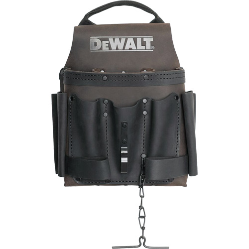 Electrician Tool Pouch, Multiple Tool Holder, Leather, 8 Pockets Stor-it Systems