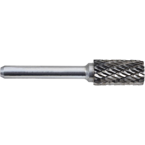 A3-DC JET-KUT&reg; GP Cylindrical Shape Carbide Bur, 3/8" Dia., V Shank Stor-it Systems