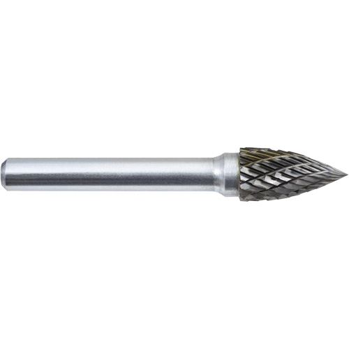 G3-DC JET-KUT Tree Shape Bur (Pointed End), 3/8" Dia. Stor-it Systems