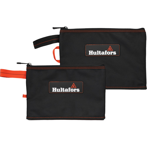 Sac &agrave; fermeture &eacute;clair polyvalent, Polyester balistique, Noir/Rouge Stor-it Systems