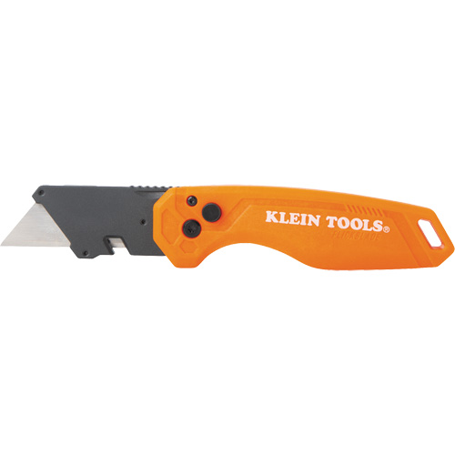 Couteau utilitaire pliant, 1" lame, lame en Acier, poign&eacute;e en Plastique Stor-it Systems