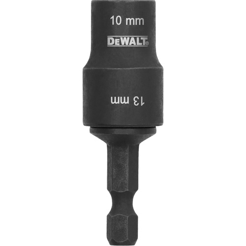Tourne-&eacute;crou &agrave; double embout d&eacute;tachable FLEXTORQ, 13 mm prise, 4-4/5" lo, Magn&eacute;tique Stor-it Systems