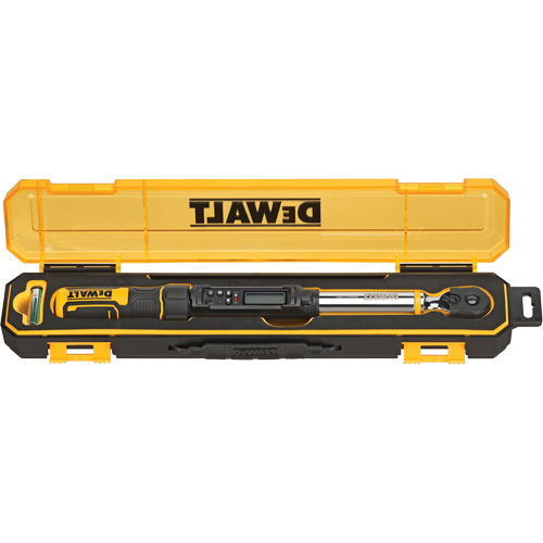 Torque Wrench, Electronic, 3/8" Square Drive, 20 - 100 ft-lbs. Stor-it Systems