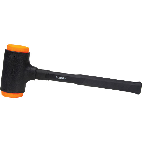 Marteau sans rebond, Poids de la t&ecirc;te 45 oz, Face Polyur&eacute;thane, Prise Fibre de verre, 13" lo Stor-it Systems