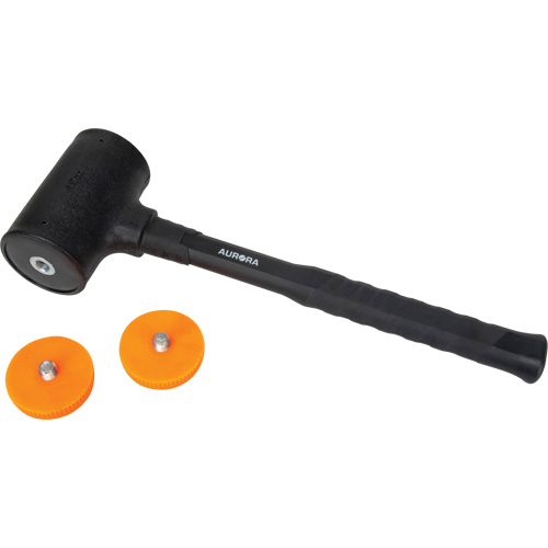 Marteau sans rebond, Poids de la t&ecirc;te 45 oz, Face Polyur&eacute;thane, Prise Fibre de verre, 13" lo Stor-it Systems