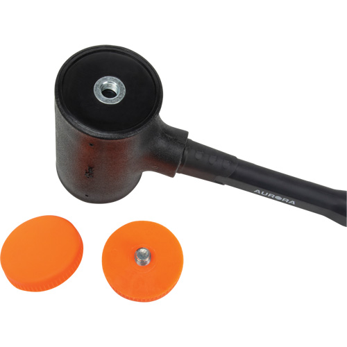 Marteau sans rebond, Poids de la t&ecirc;te 45 oz, Face Polyur&eacute;thane, Prise Fibre de verre, 13" lo Stor-it Systems