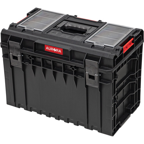 Arx Large Toolbox, 23" x 15-1/5" x 16-1/2", Black Stor-it Systems