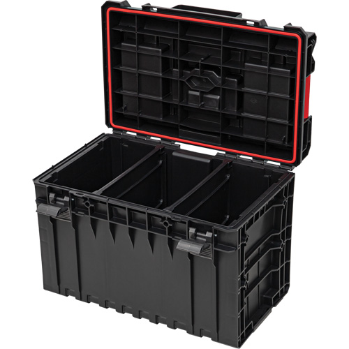 Arx Large Toolbox, 23" x 15-1/5" x 16-1/2", Black Stor-it Systems