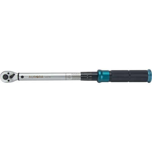 72-Tooth Torque Wrench, Click, 3/8" Square Drive, 10 - 100 ft-lbs. Stor-it Systems