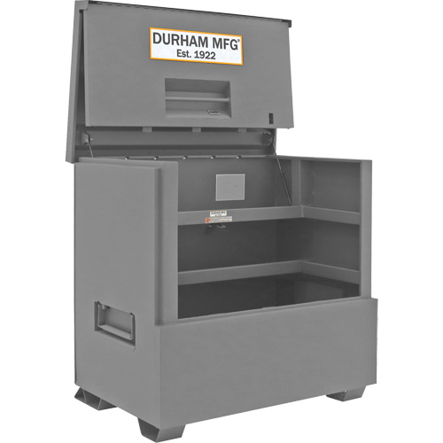 Coffre de style piano pour le chantier de 38,3 pi3, 48-1/2" la x 33-7/8" p x 49-7/16" h, Gris Stor-it Systems