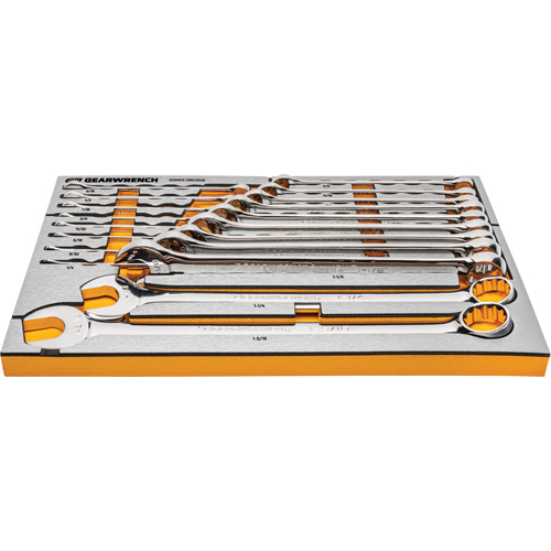 Jeu d'outils pour maître m&eacute;canicien MEGAMOD dans des plateaux en mousse modulaire de premi&egrave;re qualit&eacute; avec rangement d'outils, 1268 morcea Stor-it Systems