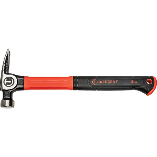Marteau d'usage g&eacute;n&eacute;ral, 16 oz, Prise en Fibre de verre/Coussin&eacute;e, 14" lo Stor-it Systems