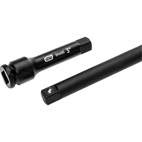 Drive Impact Extension Set, 3/8" Drive, Manganese Phosphate Finish, 4 Pcs Stor-it Systems