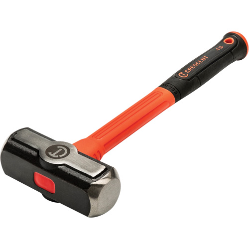 Fiberglass Engineer Hammer, 4 lbs Head Weight, 14" L Stor-it Systems