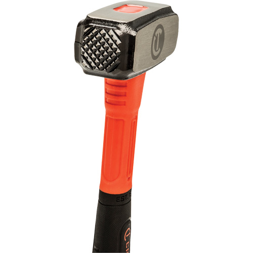 Drilling Hammer, 2 lbs., Cushion/Fibreglass Handle, 4" L Stor-it Systems