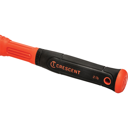 Drilling Hammer, 2 lbs., Cushion/Fibreglass Handle, 4" L Stor-it Systems