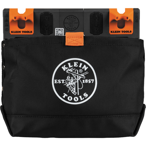 Module de poche pour quincaillerie avec crochet en S Bucket Work Centre, Nylon, 1 pochettes, Noir/Orange Stor-it Systems