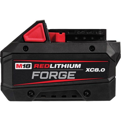 REDLITHIUM FORGE XC8.0 Battery Pack, Lithium-Ion, 18 V, 8 Ah Stor-it Systems