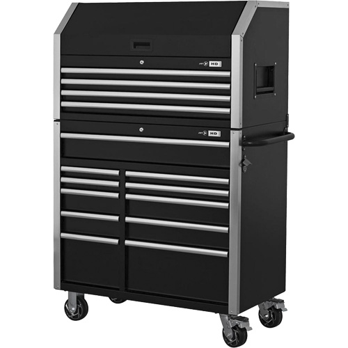 HDCC-4115 Combo boîte &agrave; outils s&eacute;rie HD, 21-1/2" P x 44-1/5" la x 63-3/10" h, Noir Stor-it Systems