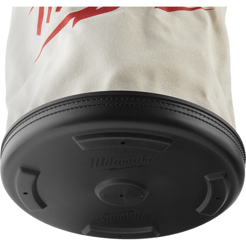 Sac seau polyvalent, 11-81/100" lo x 11-81/100" la x 14-57/100" h, Polyester, Blanc Stor-it Systems