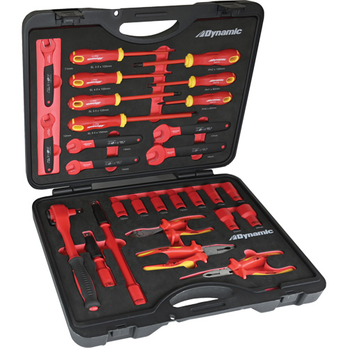 Insulated Tool Set, 1000 V, 28 Pcs Stor-it Systems