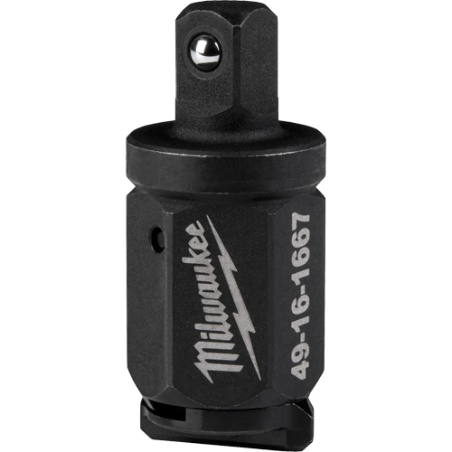Adaptateur d'enclume pour cl&eacute; &agrave; rochet polygonale INSIDER, Prise 1/4", Douille 1/4", 0,55" lo, Sph&eacute;rique Stor-it Systems