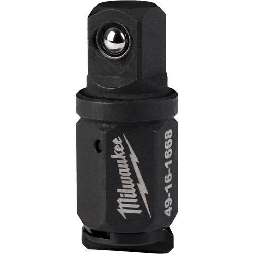 Adaptateur d'enclume pour cl&eacute; &agrave; rochet polygonale INSIDER, Prise 3/8", Douille 3/8", 0,63" lo, Sph&eacute;rique Stor-it Systems