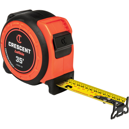 Ruban &agrave; mesurer CONTROLTOUCH, 1-3/16" x 35', Marques de goujon SAE Stor-it Systems
