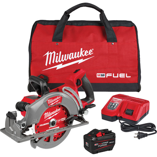 Ensemble de scie circulaire &agrave; poign&eacute;e arri&egrave;re M18Fuel, 7-1/4", 18 V Stor-it Systems