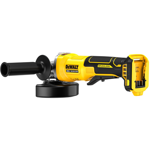 Brushless Cordless Paddle-Switch Grinder (Tool Only), 4-1/2" Wheel, 20 V Stor-it Systems