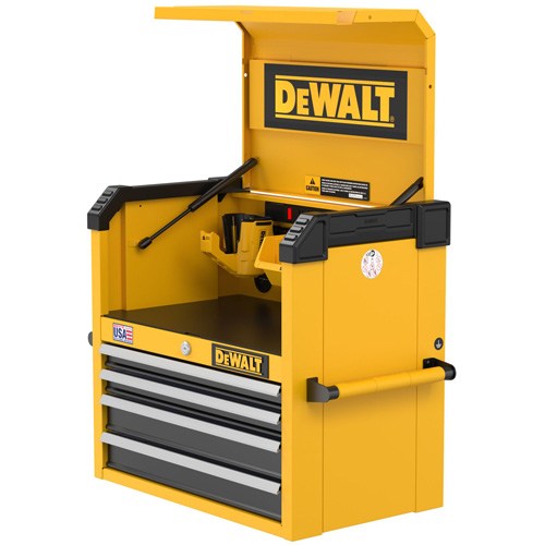 Coffre &agrave; outils robuste, 26" la, 4 tiroirs, Jaune Stor-it Systems
