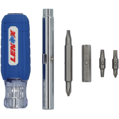 Tournevis multiforet 9-en-1, Prise Textur&eacute; Stor-it Systems